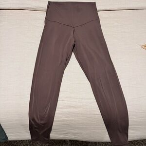 aerie High-Waist Leggings in Chocolate Brown